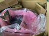 6V Kids Ride On Bumper Car Toy w/ Remote, Harness, Lights, 360 Degree Spin - Thumbnail 4