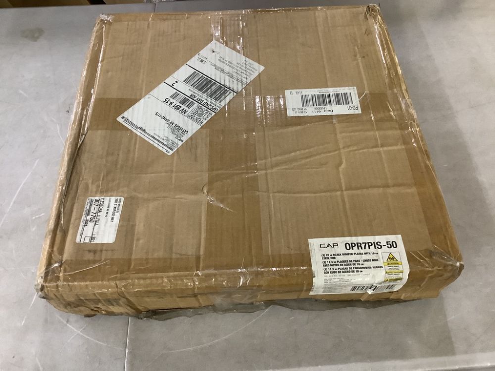 CAP Barbell Rubber Olympic Bumper Plates, 25lb, Set of 2 - Image 2 - Lot 141JF