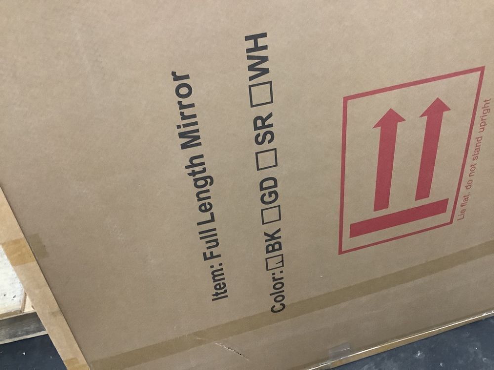 Antok Full Length Mirror, 81"x41" - Stand Needs Reattached - Image 3 - Lot 142JF