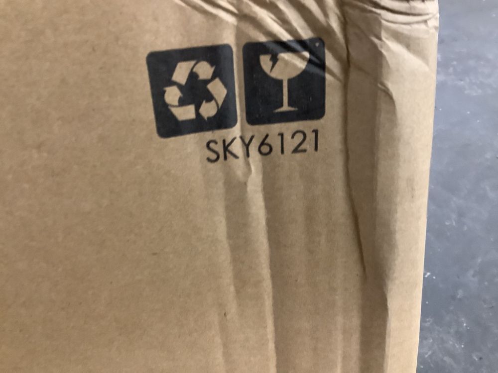 Round Tempered Glass Coffee Table w/ Steel Frame - 36in - Image 3 - Lot 156