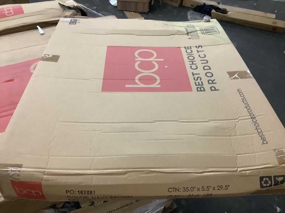 Oversized Padded Zero Gravity Chair, Folding Recliner w/ Headrest, Side Tray - Image 2 - Lot 253