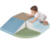4-Piece Kids Climb & Crawl Soft Foam Shapes Structure Playset - Thumbnail 1