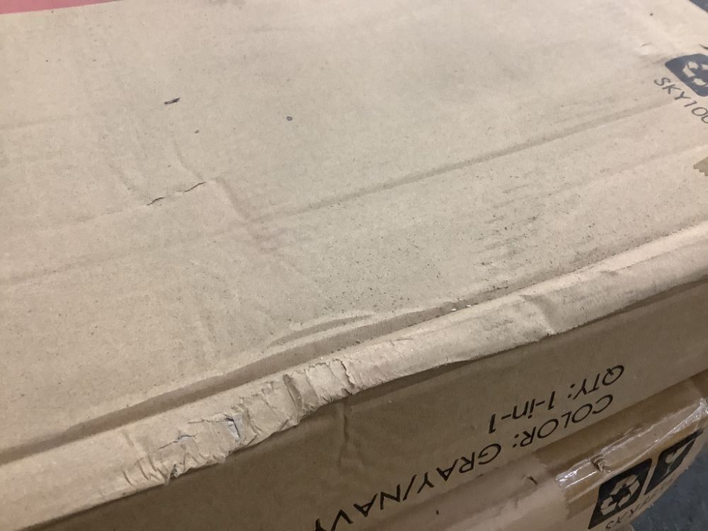 Oversized Padded Zero Gravity Chair, Folding Recliner w/ Headrest, Side Tray - Image 4 - Lot 345