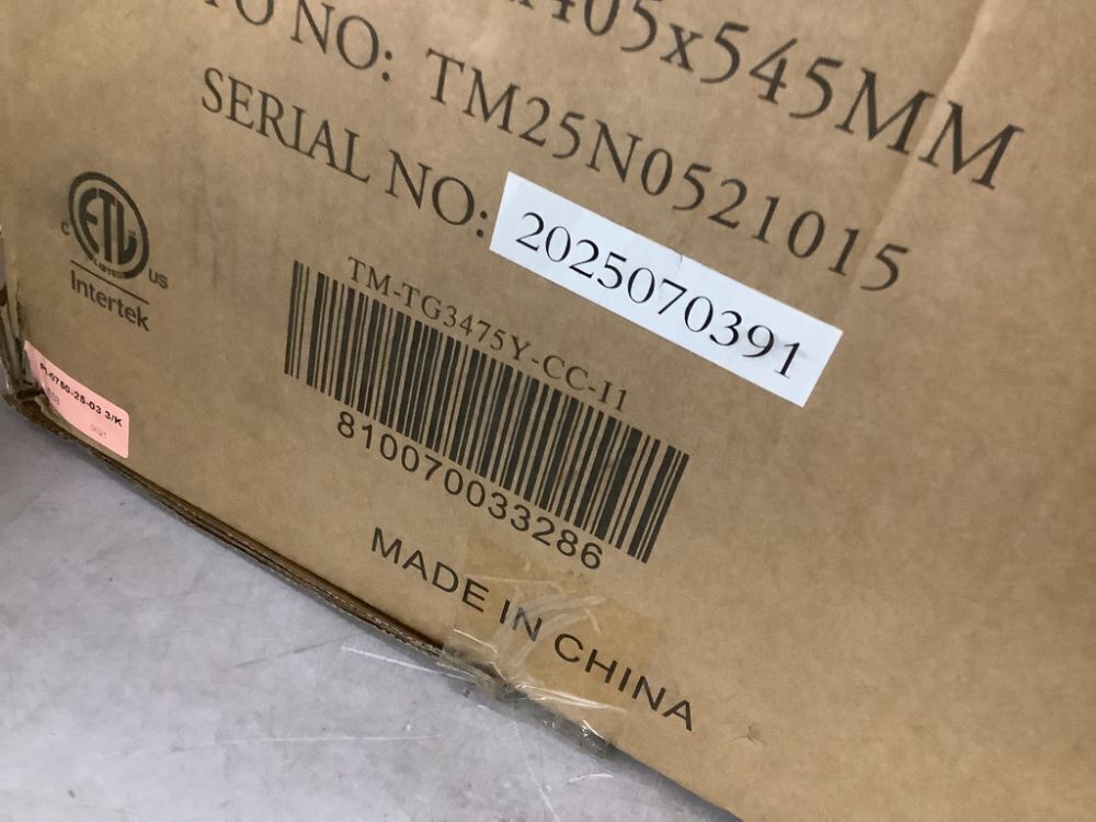 AKDY 30 in. 217 CFM Convertible Wall Mount Range Hood in Stainless Steel w/ Tempered Glass, Black Touch Panel, Carbon Filters - Image 7 - Lot 350JF