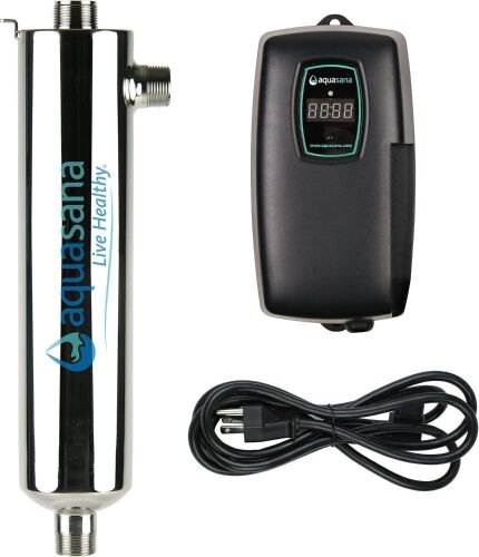 Aquasana Whole House Water UV Filter System, Lasts 12 Months - Lot 352JF