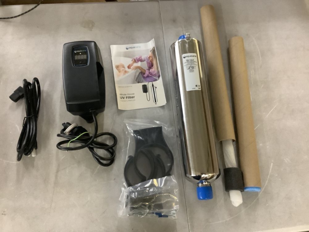 Aquasana Whole House Water UV Filter System, Lasts 12 Months - Image 2 - Lot 352JF
