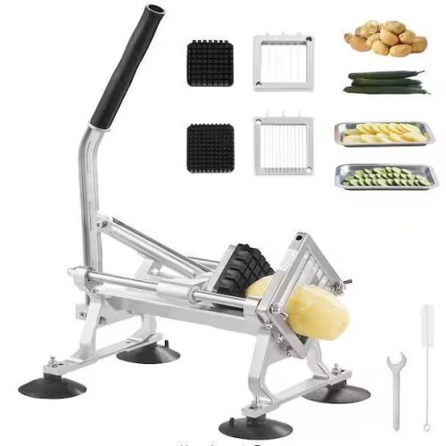 VEVOR Commercial Vegetable Slicer 1/4 in.+3/8 in.+1/2 in. - Lot 356JF