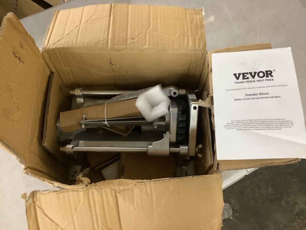 VEVOR Commercial Vegetable Slicer 1/4 in.+3/8 in.+1/2 in. - Image 2 - Lot 356JF