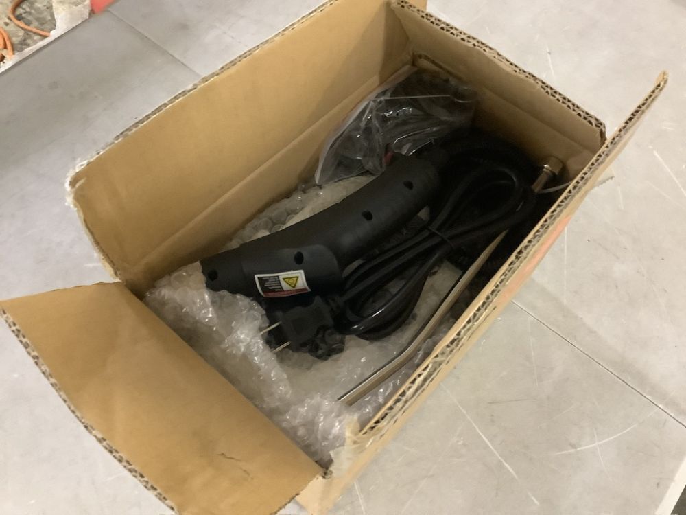 Portable Corded High-Temperature Steam Cleaner with Multiple Brush Attachments - Image 2 - Lot 357JF