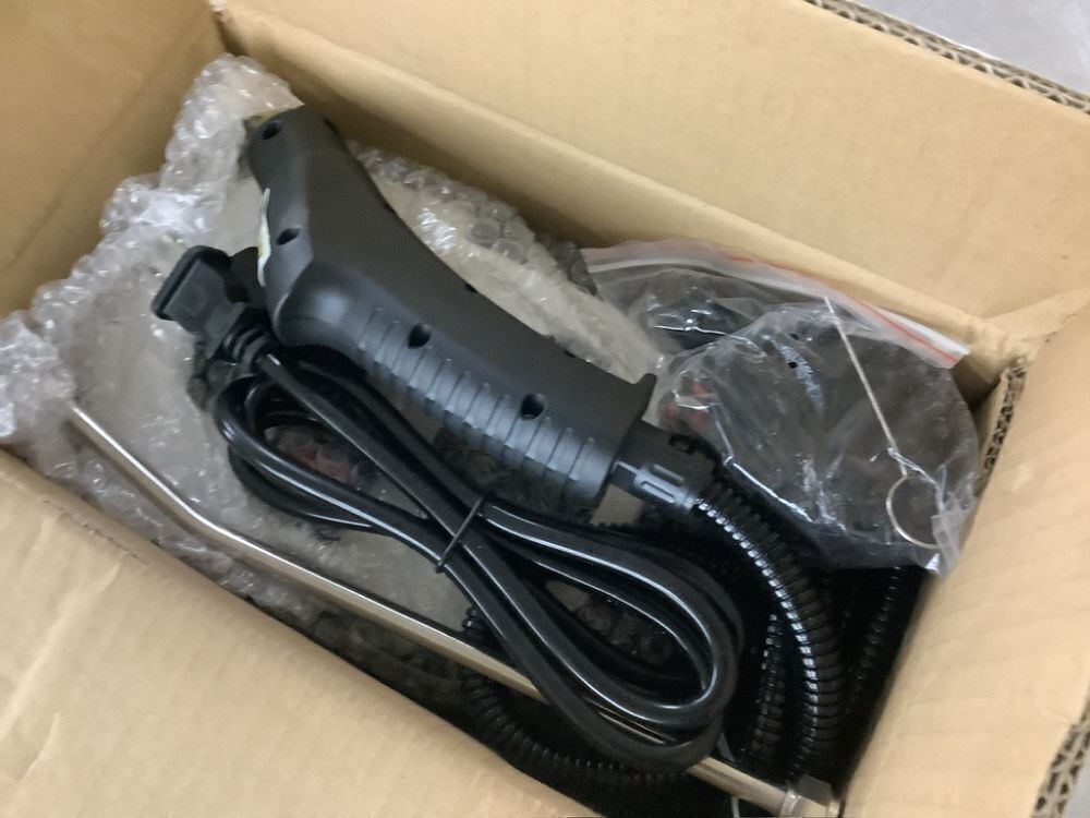 Portable Corded High-Temperature Steam Cleaner with Multiple Brush Attachments - Image 3 - Lot 357JF