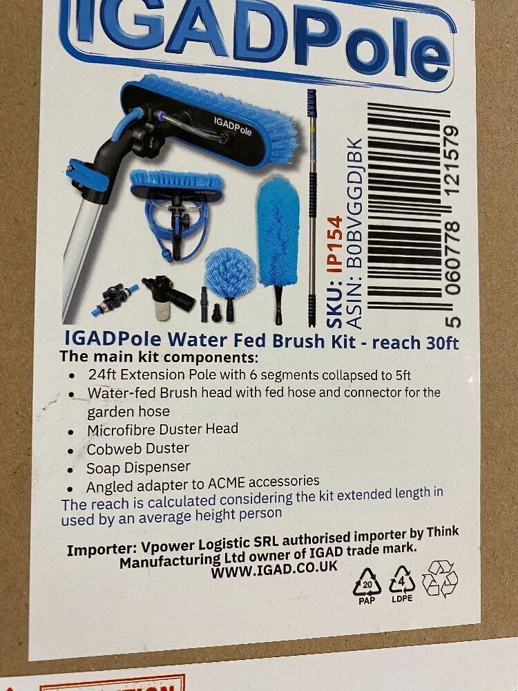 IGADPole Water Fed Brush Kit 30' - Image 6 - Lot 391