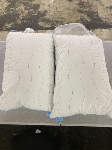 Lot of (2) Felo Pillows Queen Size - Lot 402