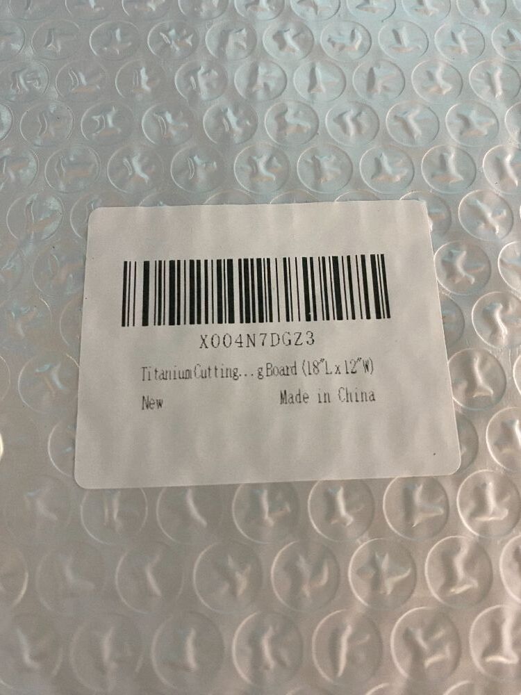 Titanium Cutting Board 18" x 12" - Image 4 - Lot 403