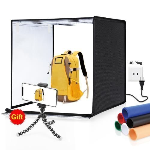 PULUZ Photo Studio Light Box with Removable Backdrops - Lot 407