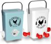 Chicken Feeder and Chicken Waterer Set - Thumbnail 1