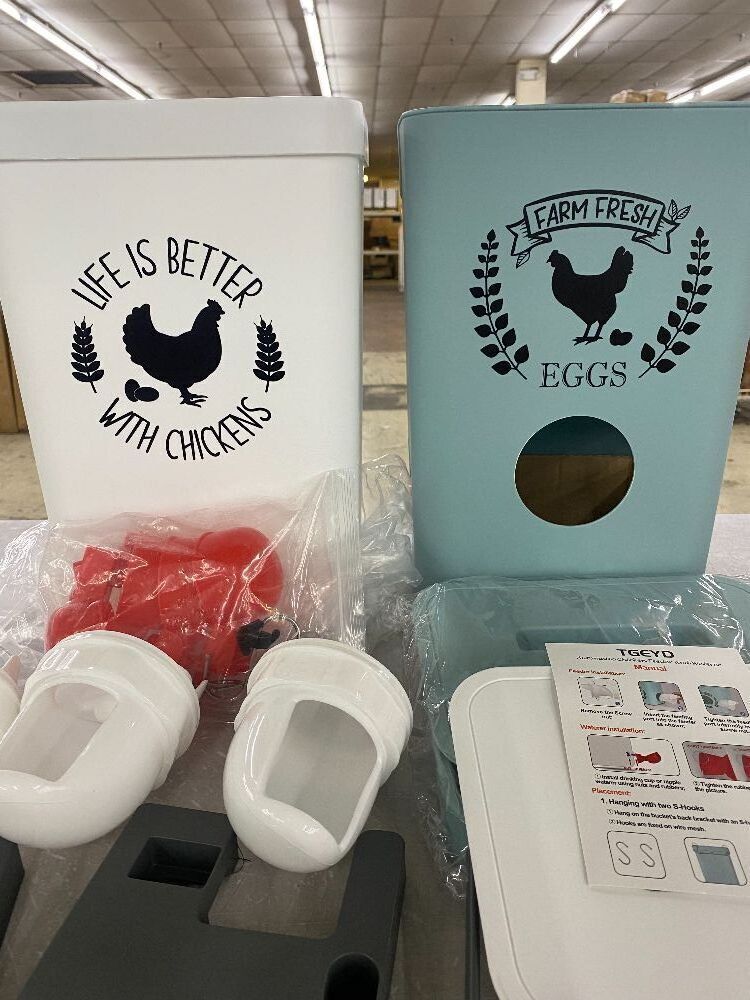 Chicken Feeder and Chicken Waterer Set - Image 4 - Lot 416
