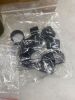12pc Plastic Wine Bottles Set with Shrink Capsules Caps - Thumbnail 3