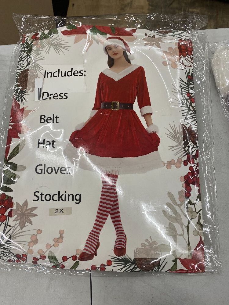 Mrs. Claus Costume - Image 4 - Lot 451