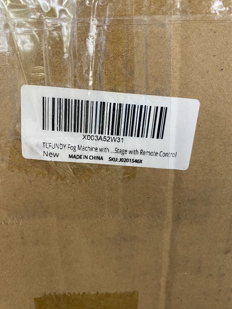 TCFUNDY Fog Machine with Lights, 1500W, RGB 9 LED Lights - Image 5 - Lot 459