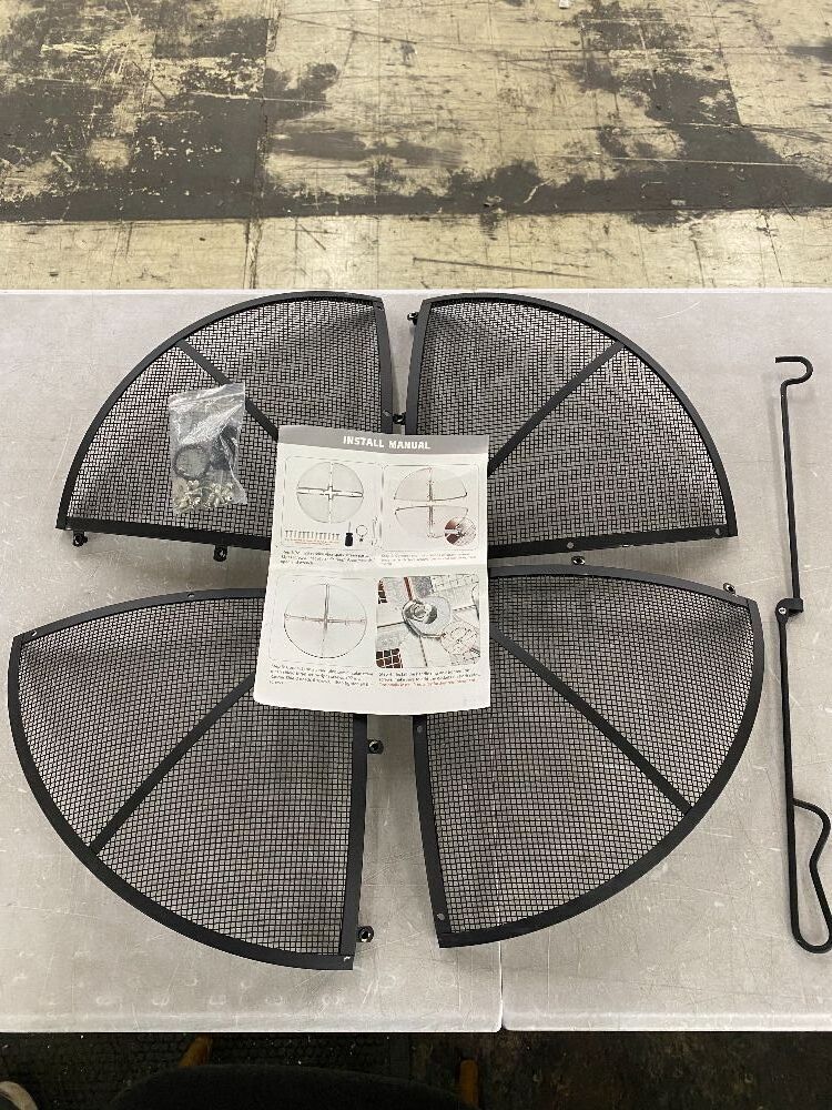 24" Fire Pit Screen Lid - Image 1 - Lot 541