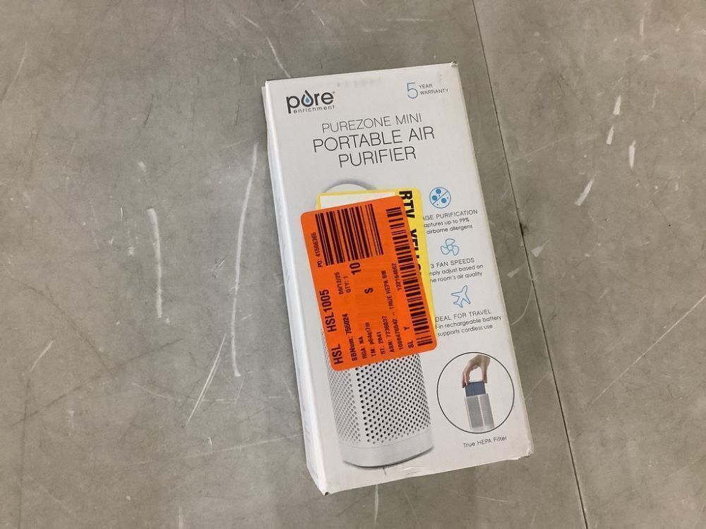 Pure Enrichment True HEPA Small and Portable Air Purifier for On-The-Go Use - Image 2 - Lot 545JF