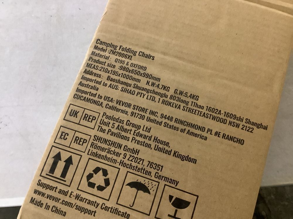 Portable Camping Folding Chair - Image 5 - Lot 546JF