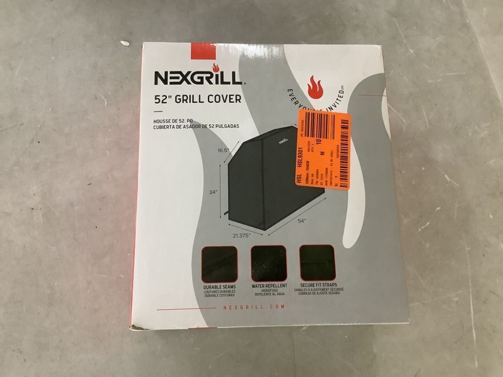 Nexgrill Grill Cover 52 in. - Image 2 - Lot 547JF