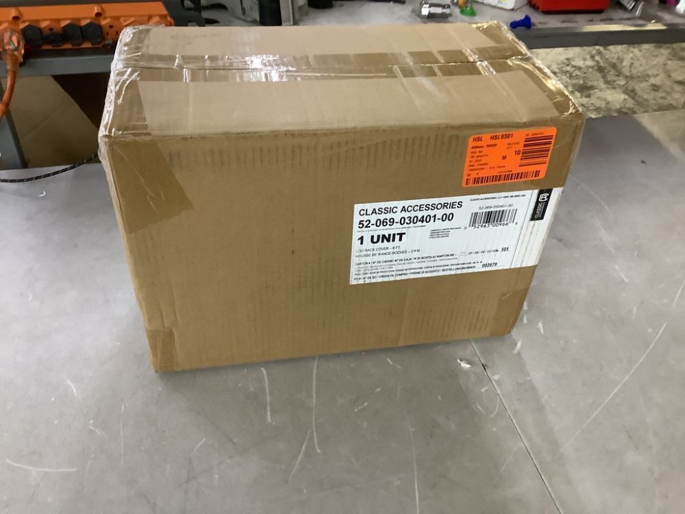 Classic Accessories 8 ft. Firewood Log Rack Cover - Image 2 - Lot 644JF