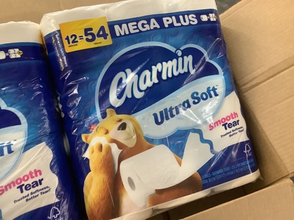 Charmin Ultra-Soft Smooth Tear Toilet Paper, 24 Mega Plus Rolls - Image 3 - Lot 646JF