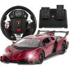 1/14 Scale Lamborghini Veneno Realistic Driving Gravity Sensor Remote Control Car - Thumbnail 1
