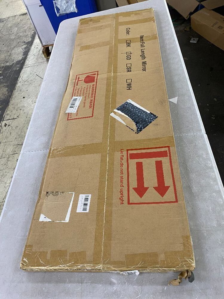 Arched Full Length Floor Mirror 58" x 18" - Image 5 - Lot 742