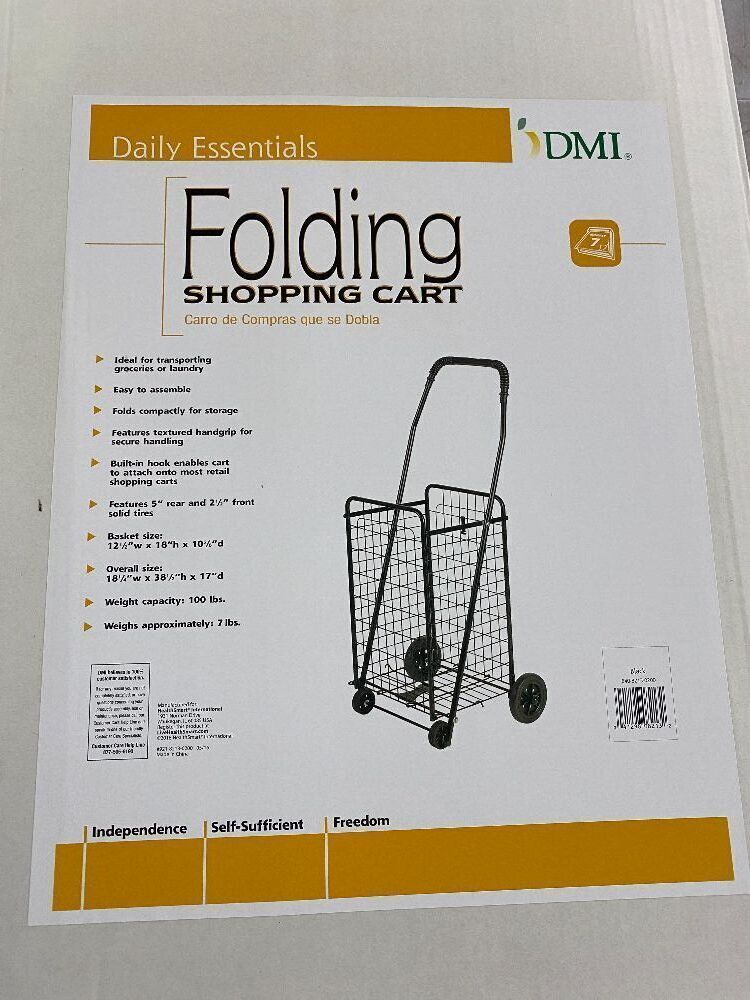 DMI Folding Utility Cart with Wheels - Image 3 - Lot 743