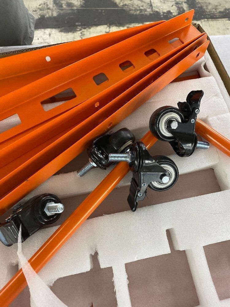 Workbench Table with Tool Slots and Fixture Holes - Loose Hardware - Image 4 - Lot 745