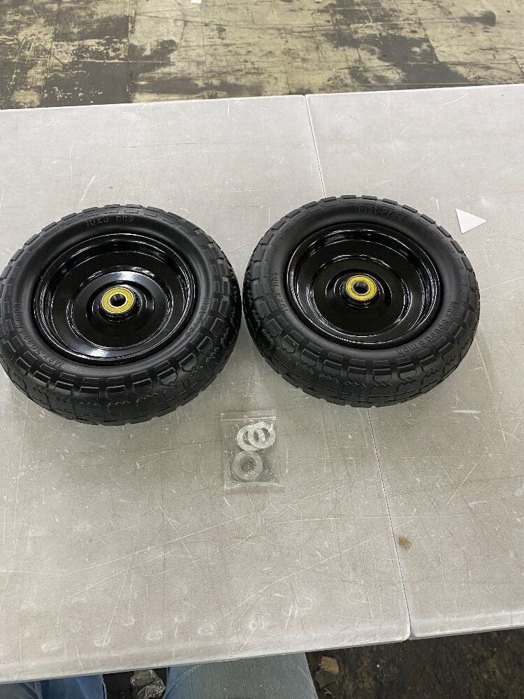 Flat Free Tires 10x3" nhs, Set of 2 - Image 3 - Lot 746