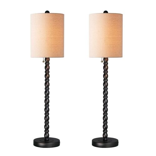 Lampworks Buffet Table Lamps, Set of 2 - Lot 384