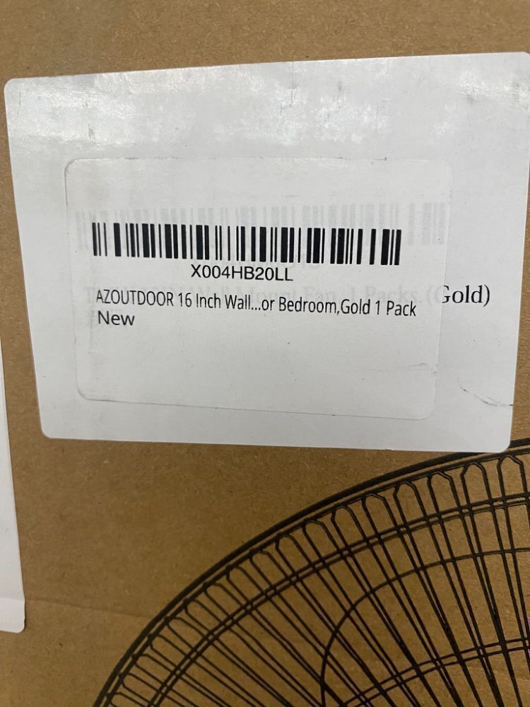 AZOUTDOOR 16in Wall Mount Fan - Image 7 - Lot 394