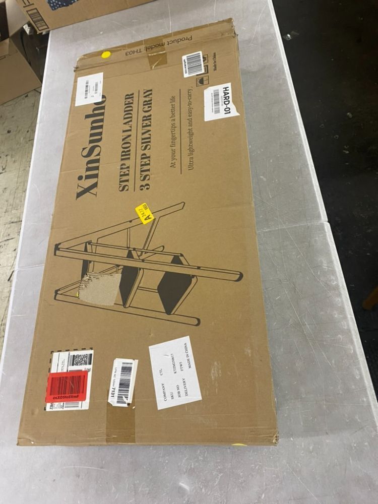 Iron Step Ladder 3 Step - Image 2 - Lot 415