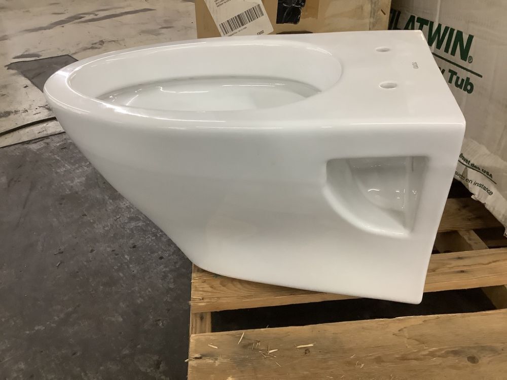 TOTO Aquia Wall-Hung Elongated Toilet Bowl - Image 3 - Lot 490SK