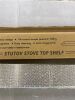 30" Stove Shelf for Stove Top, Spice Rack Organizer - Thumbnail 4