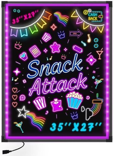 Hosim LED Message Writing Board 35"x27" - Lot 497