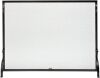 UniFlame Medium Wrought Iron Spark Guard Fireplace Screen 44" Wide x 33" Tall - Small Dent/Crack - Thumbnail 1