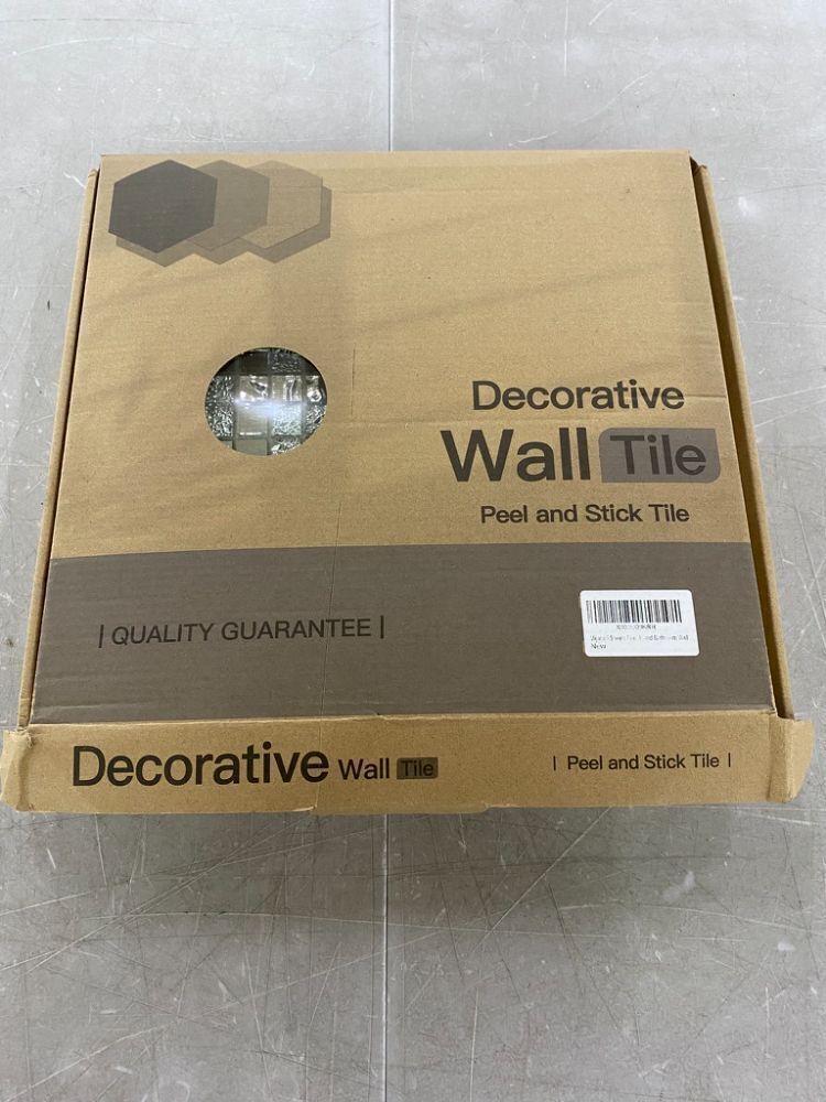 Mijaro 6 Sheets Peel and Stick Silver Square Flat Mirror Mosaic Tiles - Image 4 - Lot 509