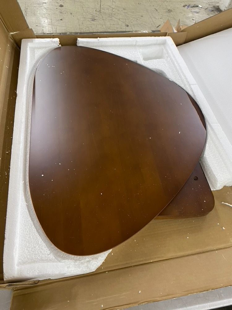 Wood Coffee Table for Small Spaces - No Hardware or Instructions - Image 1 - Lot 481