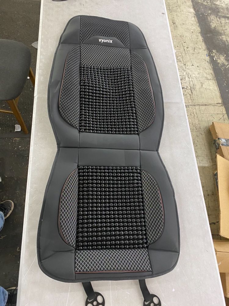 Wooden Beaded Car Seat Cover - Image 1 - Lot 486