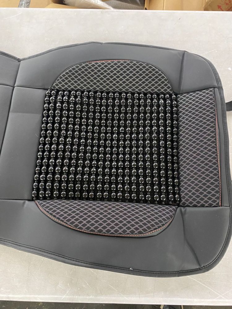 Wooden Beaded Car Seat Cover - Image 2 - Lot 486