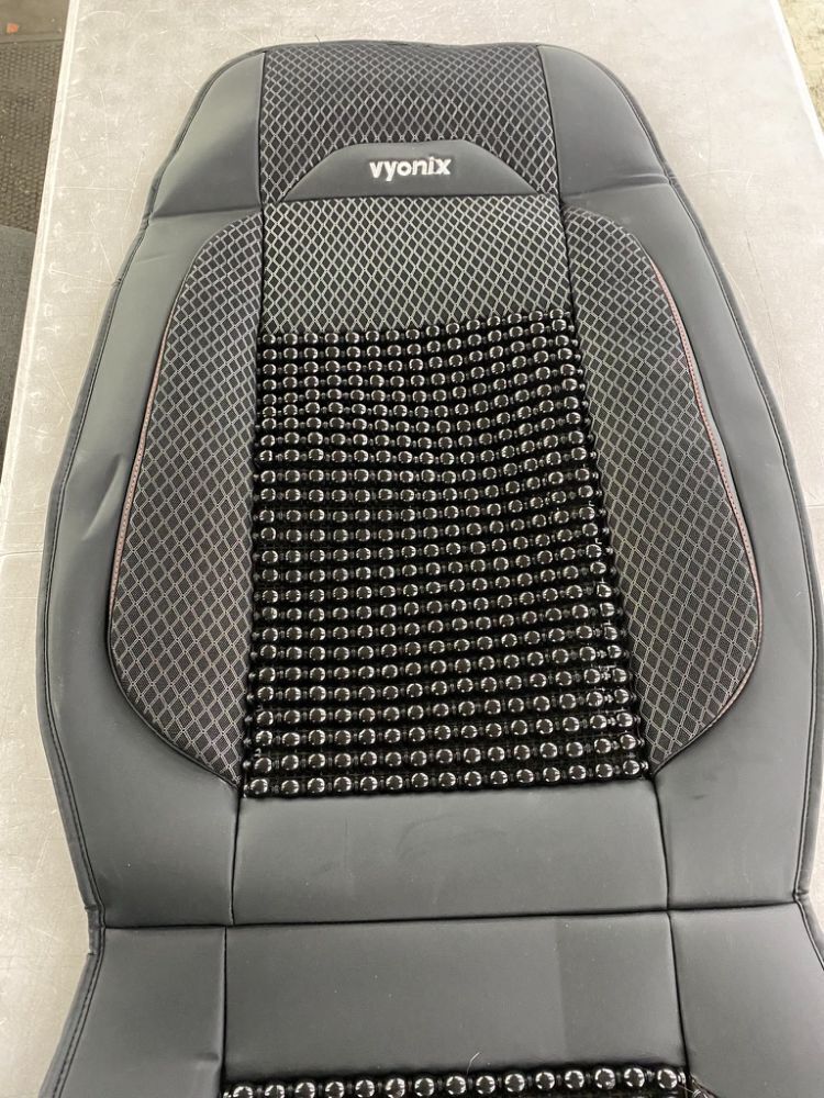 Wooden Beaded Car Seat Cover - Image 3 - Lot 486