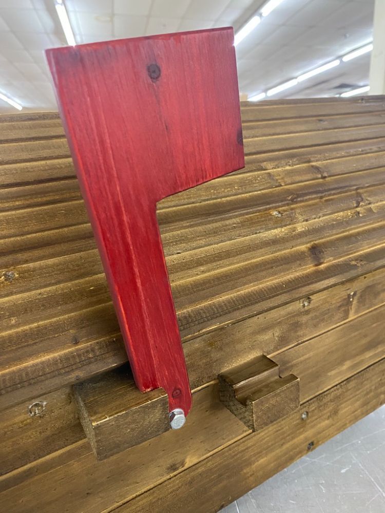 Large Wooden Mailbox - Image 2 - Lot 516