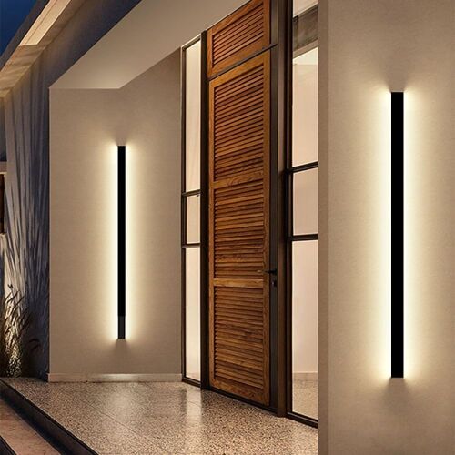 31.5inch Long Strip Modern Outdoor Wall Light Fixture, 2 Pack - Lot 581