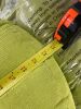Lot of (4) Green Round Chair Cushions 22.5" - Thumbnail 3
