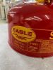 Eagle 2.5 Gallon Steel Safety Can for Flammables, Type I, Flame Arrester, Funnel, Red - Thumbnail 3
